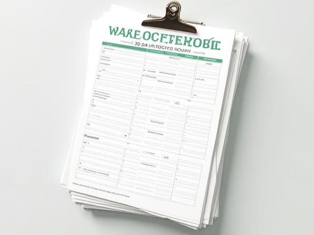 Mockup του εκτυπώσιμου πλάνου PDF